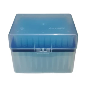 Ponteira 1000ul sem Filtro Livre Dnase e Rnase em Rack 100un Tampa Articulada