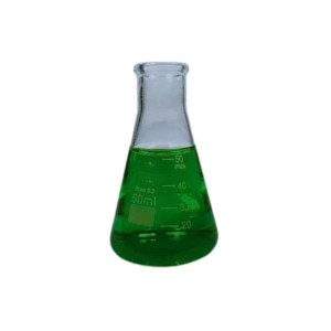 Erlenmeyer 50ml em Vidro Graduado com Rolha de Vidro Und - Schott