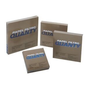 Papel Filtro Quantitativo Jp 41 Faixa Preta - Filtração Rápida Cx 100un